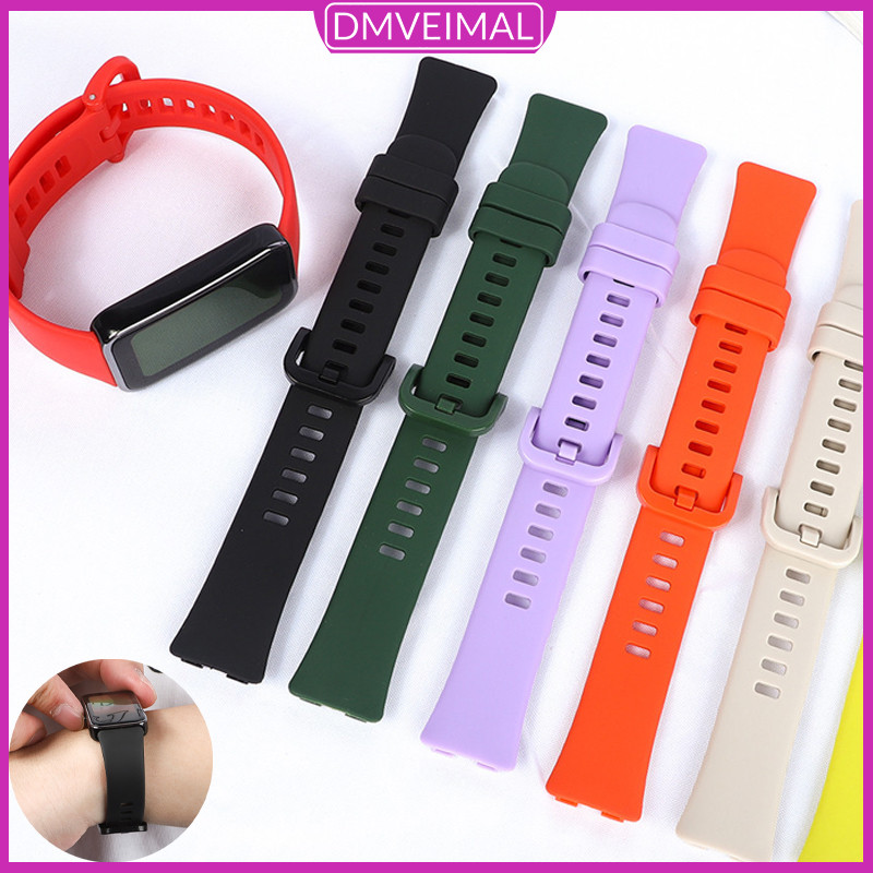 สายรัดยางซิลิโคน for Huawei Band 10 9 8 7 6 NFC สมาร์ทนาฬิกาสายซิลิโคน สร้อยข้อมือ Honor Band 7 6
