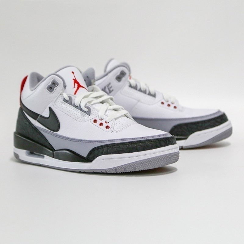 รองเท้าบาสเก็ตบอล Air Jordan 3 ชั้น 3 MENS FASHION Air Jordan 3 tlxp