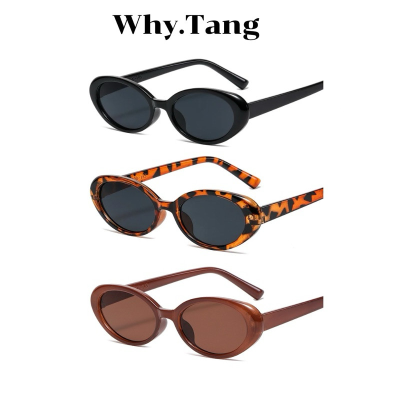 Why.Tang 🌷🎧พร้อมส่ง ส่งเร็ว 1-2 วันถึง แว่นตากันแดด (UV400) Unisex