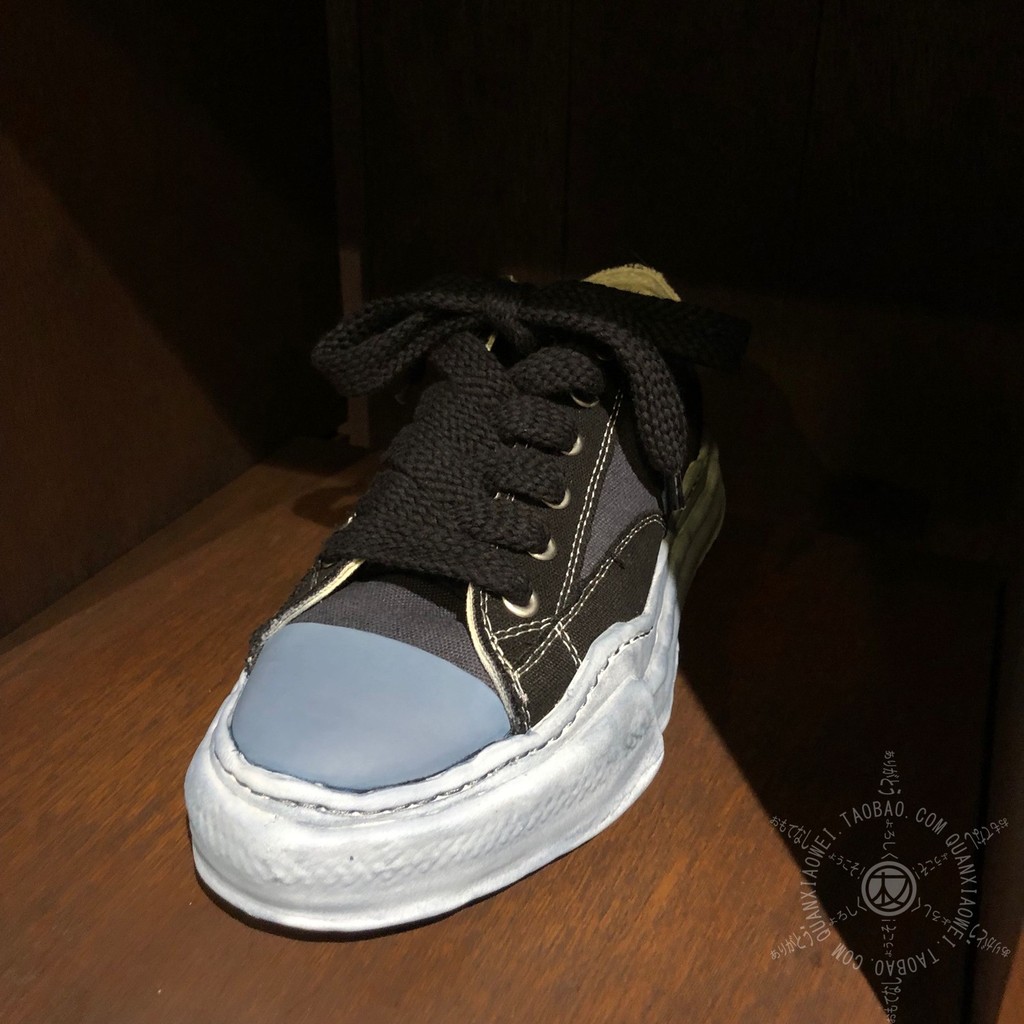 ผู้แต่งญี่ปุ่น Daigou MIHARA YASUHIRO MIHARA Kangyu การจับคู่สีการเปลี่ยนรูปรองเท้าผ้าใบ