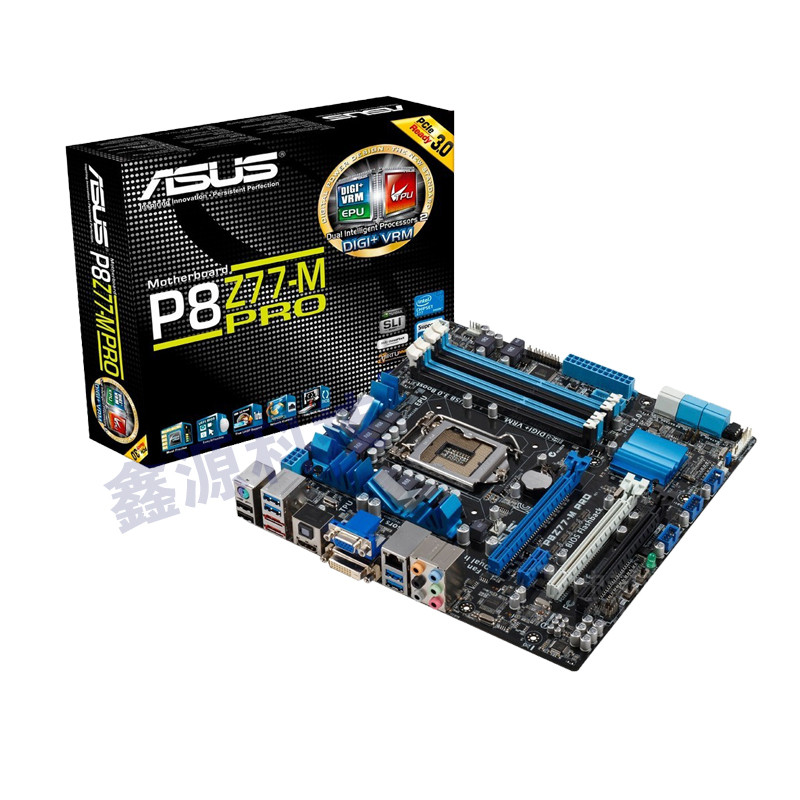 Asus/Asus P8Z77-M PRO H77 H67 Q77 B75 เมนบอร์ด 1155 พิน MATX ขนาดเล็ก P67