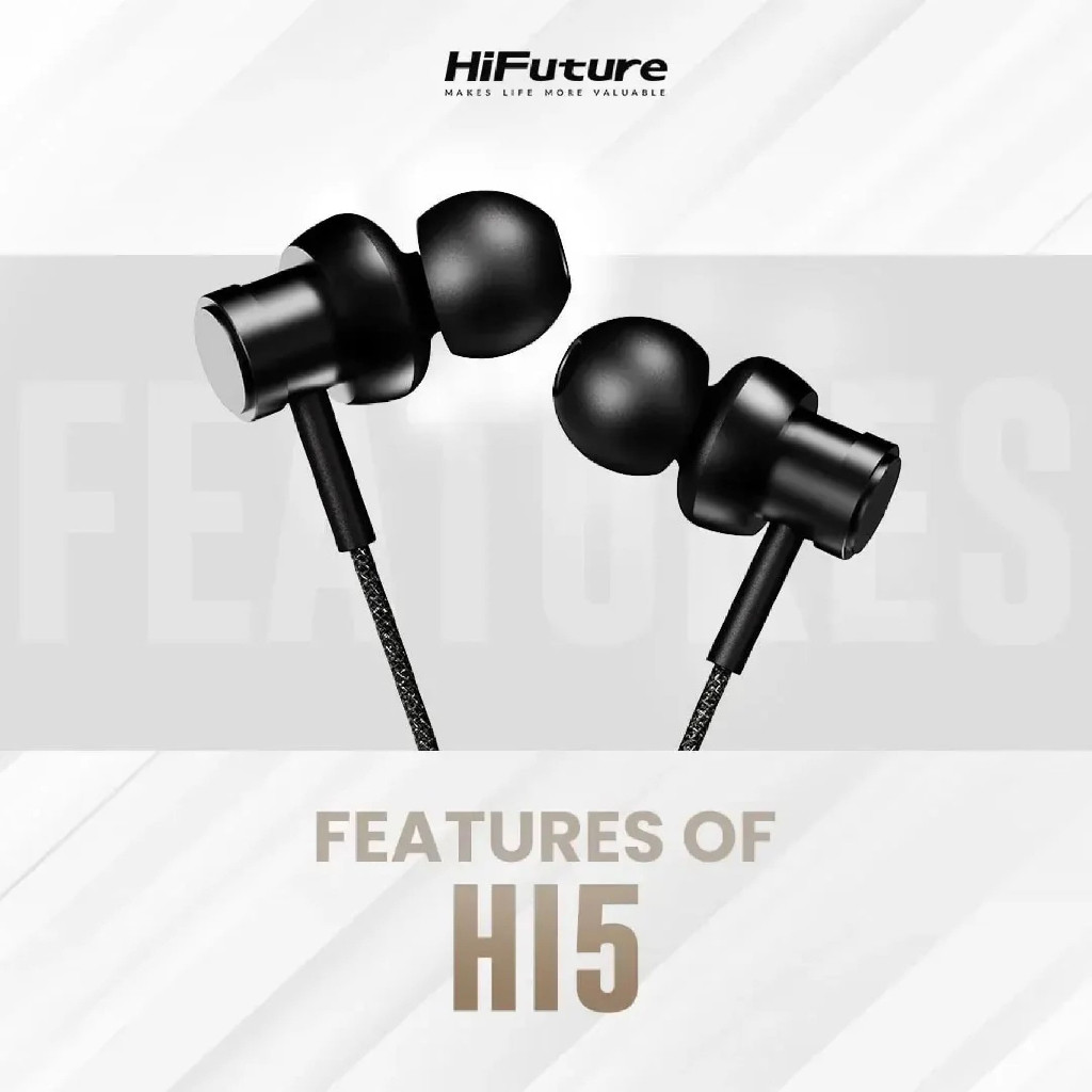 HiFuture HI5 Hi-Res Audio Wired Headphone หูฟังอินเอียร์