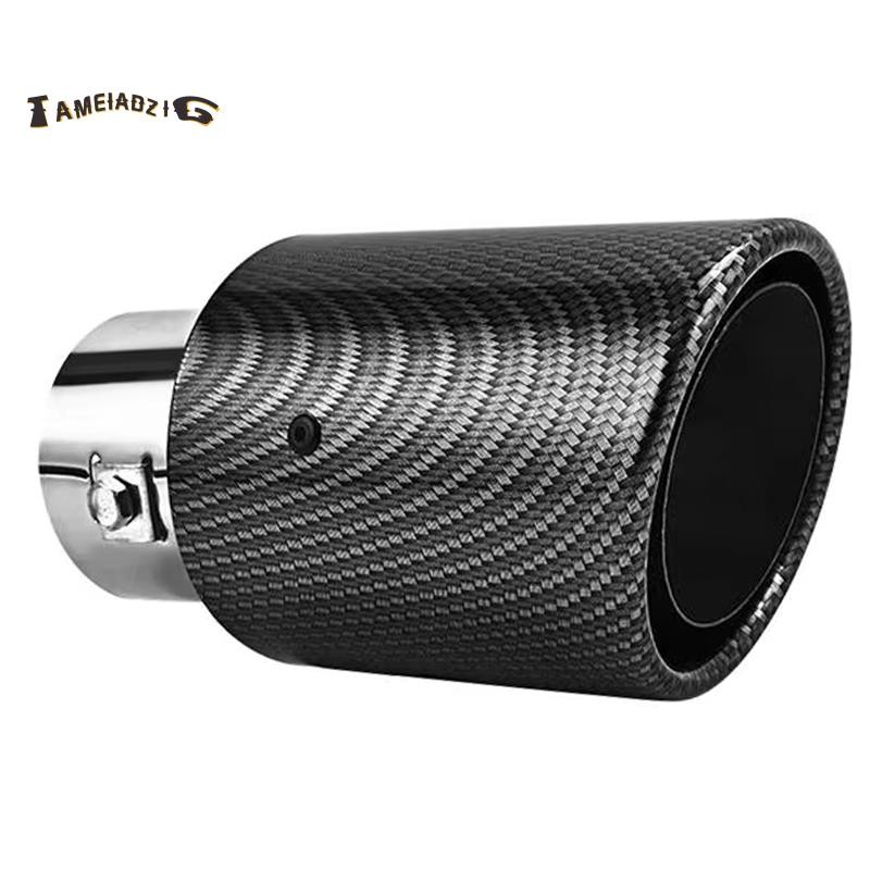 [คุณภาพ T]LED Muffler คอหางเรืองแสง 63-65 มม. Inlet Luminous Tail Throat