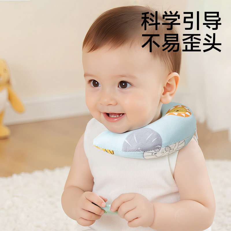 Baby Oblique Neck Corrector Shaping หมอน Crescent เด็กที่ถูกต้อง Crooked คอประหลาดสนับสนุนหมอนทารกแร