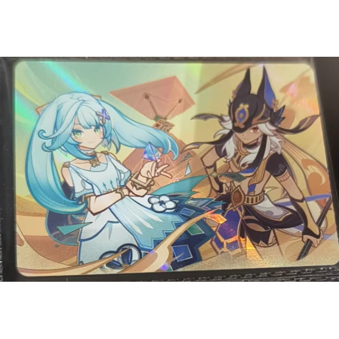 Yuanshen Seven Sages อัญเชิญสามระเบิด Pr009 pr010 การ์ดโบนัส