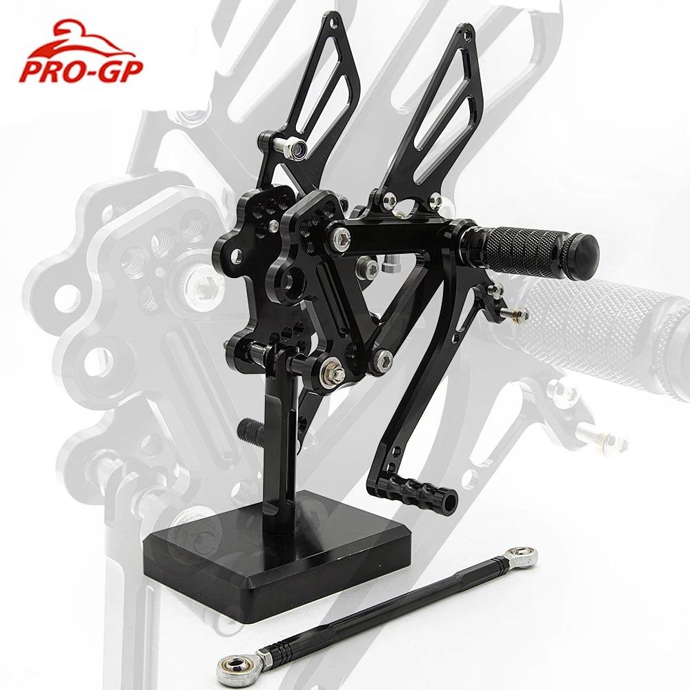 สําหรับ KAWASAKI ZX9R ZX 9R 1999-2003 รถจักรยานยนต์ Rearset เท้า CNC อลูมิเนียม Footpeg เหยียบเท้า p