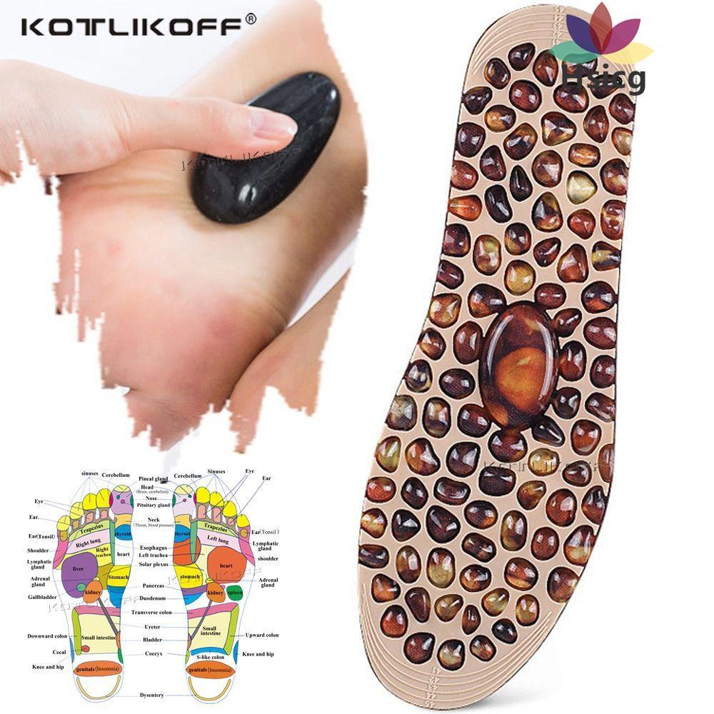 HSICG Shoes Insoles Cobblestone Therapy Walk Feet Massage