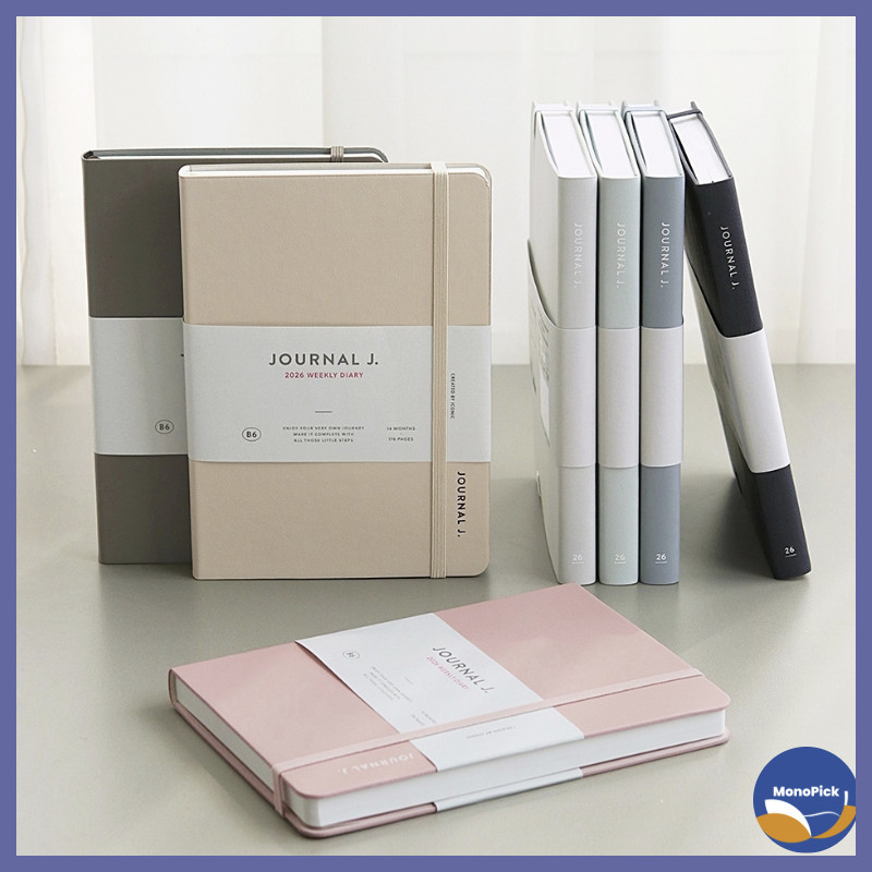 [ICONIC] 2026 Diary Journal J Weekly B6 Planner Scheduler