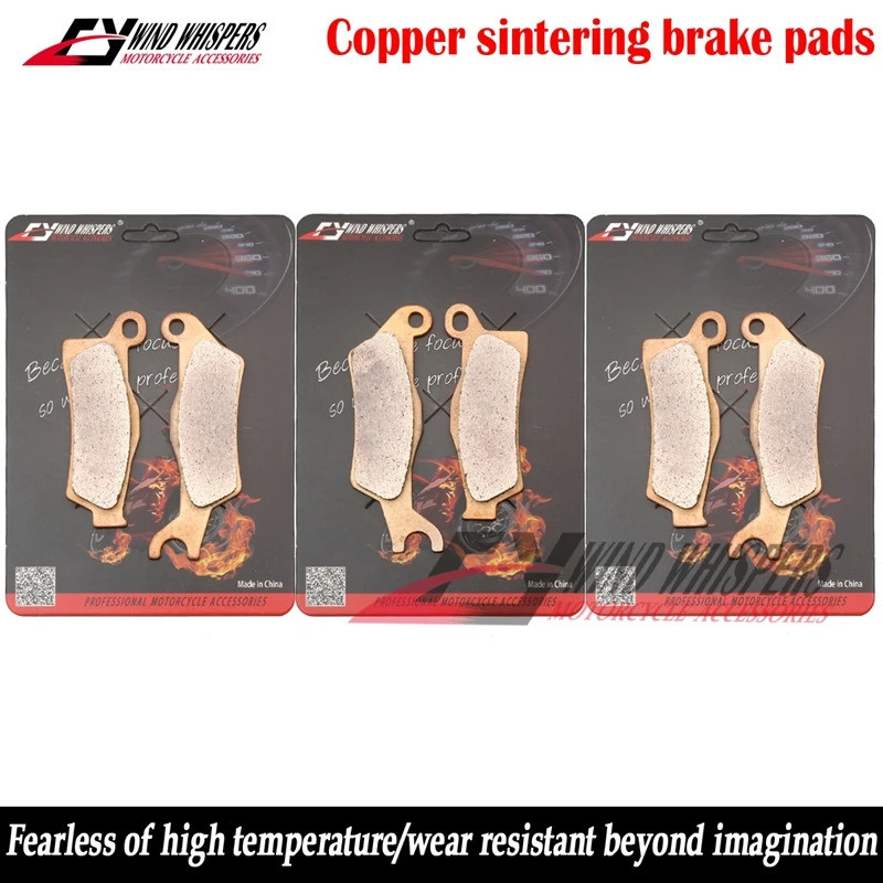 ทองแดง sintering ด้านหน้าด้านหลังเบรคสําหรับ CAN AM Outlander Renegade 500 4x4 Max 650 800 R 1000 ST