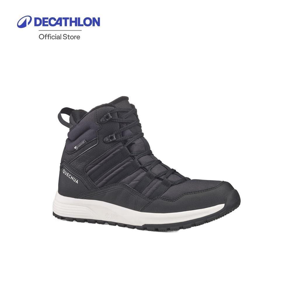 Decathlon Men’S Warm and Waterproof Hiking Boots รองเท้าผู้ชายหุ้มข้อ ลุยหิมะ เดินป่า รุ่น SH500 MID