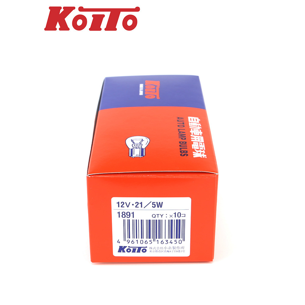 KOITO KOITO W21/5W T20 สายคู่ 7443 Accord Camry Corolla CRV หลอดไฟเบรคไฟท้าย