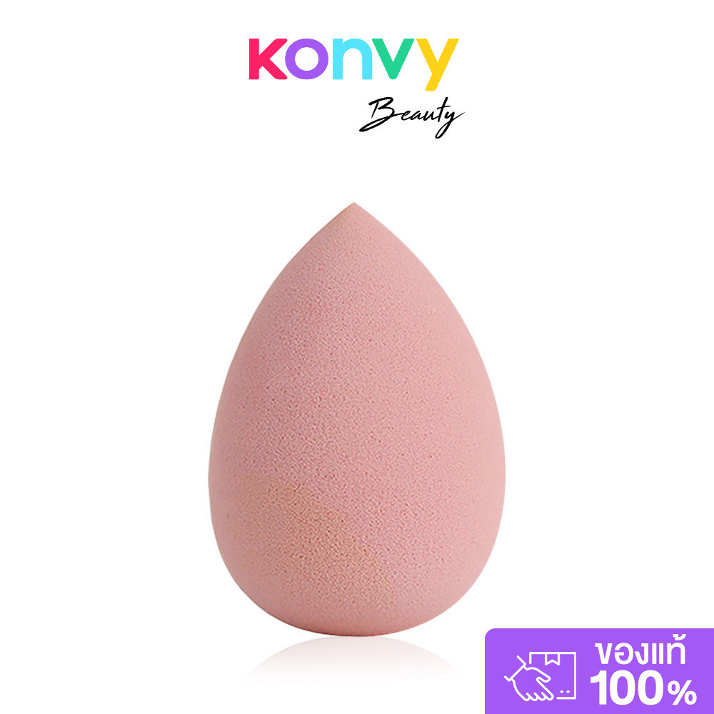 Ashley Pastel Puff 1pc แอชลี่ย์ พัฟทรงไข่สีชมพู.