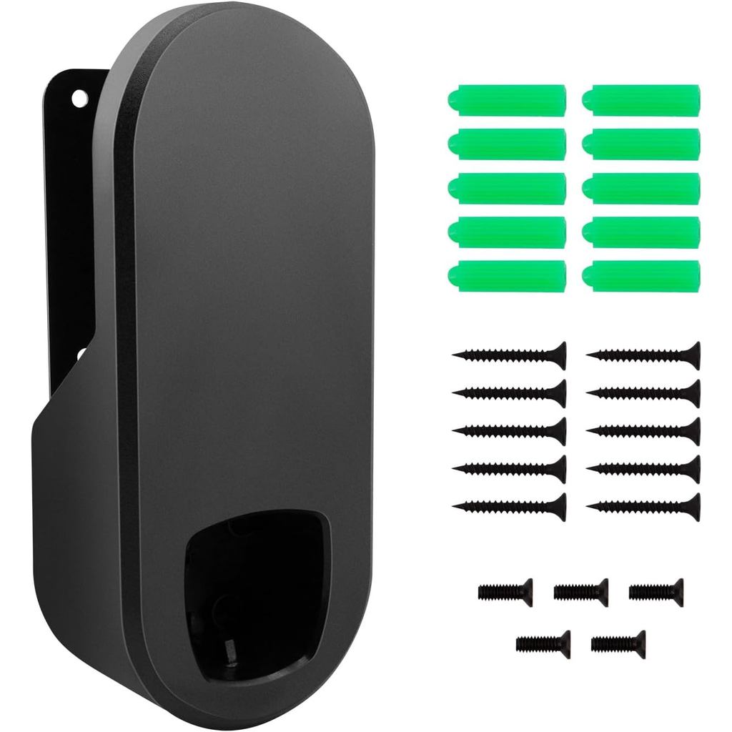 Tesla Charger Holder Wall Mount, หัวฉีด Holster Dock & Cable Organizer Combo สําหรับรุ่น 3/Y/S/X เหม
