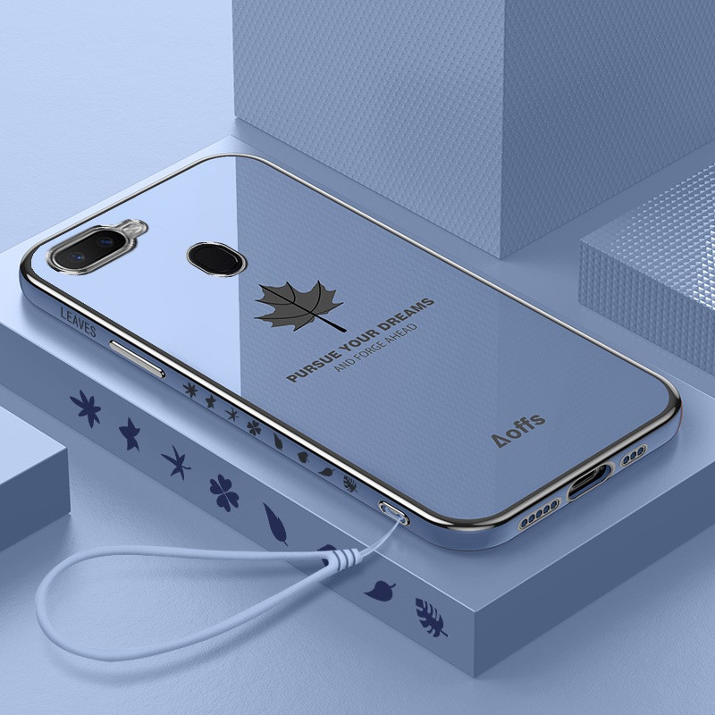 OPPO A5S/F9/F9 PRO/A12/A7/A7X/A11K/REALME 2/DAN REALME 2 PRO Softcase Maple Deer รุ่น Variant และโปร