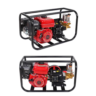 9.5HP ปั๊มพ่นยารุ่นหม้อลมเครื่องยนต์เบนซิน ขนาด 6หุน มาตรฐานญี่ปุ่น เครื่องยนต์เบนซิน ฟรีอุปกรณ์ รับประกันสินค้า 3 ปี