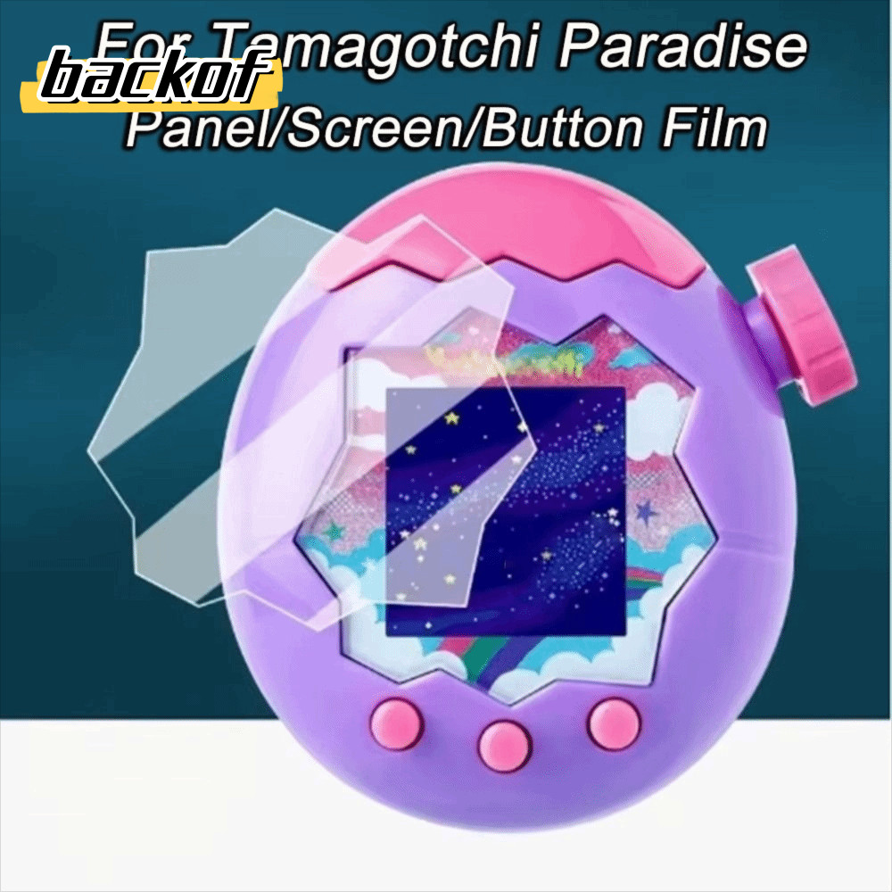 BACKOF 1/3 ชิ้นแผงฝาครอบป้องกัน,TPUสีเหลืองนุ่มหน้าจอป้องกันฟิล์ม,เต็มครอบคลุมHDป้องกันรอยขีดข่วนป้อ