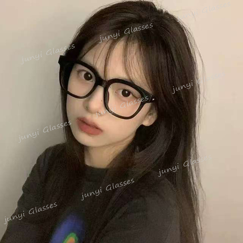 แว่นกันแดดสไตล์เกาหลี ขนาดใหญ่ในสไตล์วินเทจ สำหรับผู้ชายและผู้หญิง ออกแบบตามแนวมินิมอล สำหรับสวมใส่ภายนอกและเดินทางบนท้องถนน