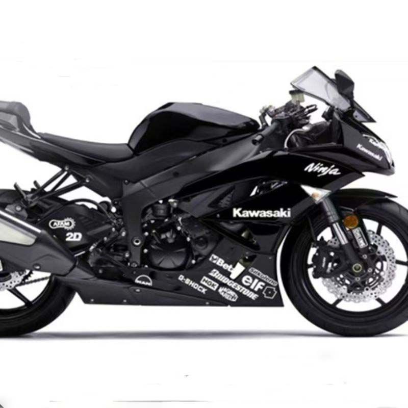 Kawasaki Kawasaki Z250 Little Ninja ZX10R/6R Universal Body Sticker สะท้อนแสง MOTOGP Decal