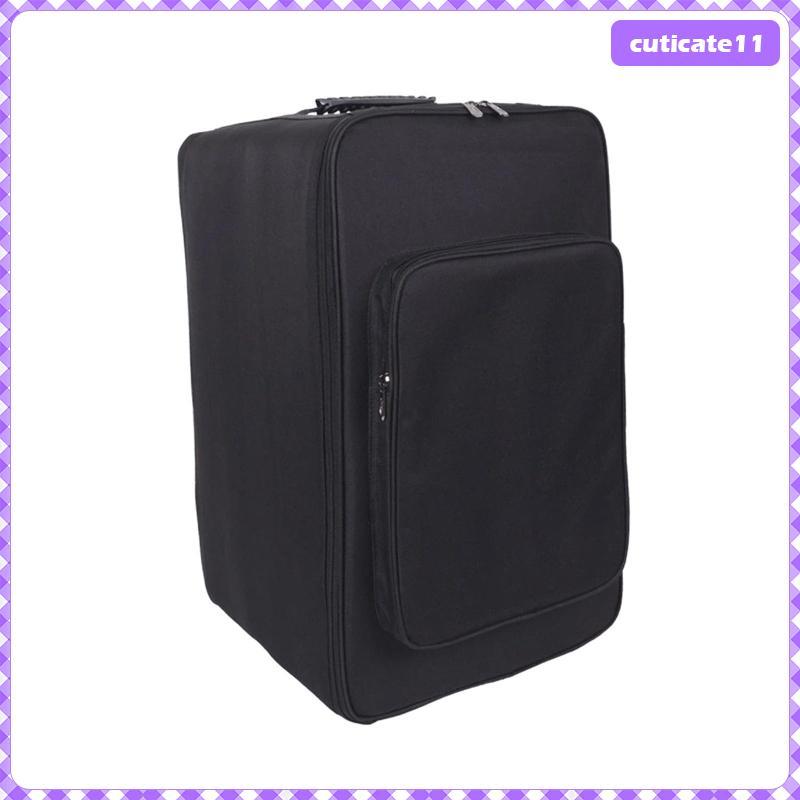 [Cuticate1] Cajon Bag, Cajon Box, กระเป๋าใส่เครื่องมือกลองพร้อมที่จับพกพา, อุปกรณ์กลองสําหรับงานหนัก