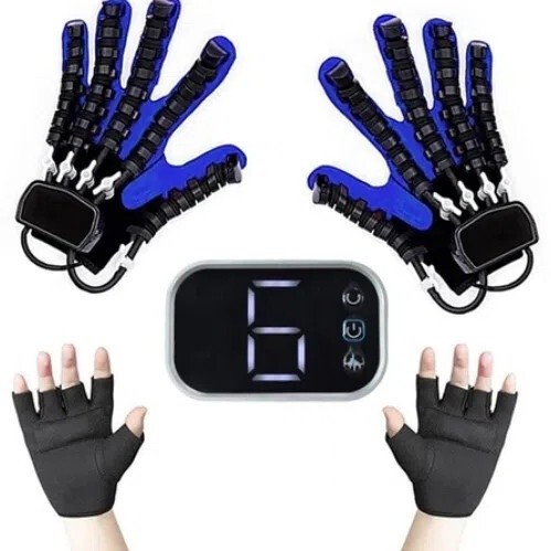 Rehabilitation Robot Gloves Hand Device Finger Training Massage Gloves Stroke Hemiplegia Rehabilitat