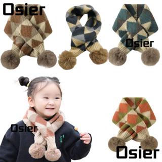 โอเซียร์ เด็กชายหญิงถักผ้าพันคอ, กันลม เอี๊ยมความร้อนคออุ่น,…