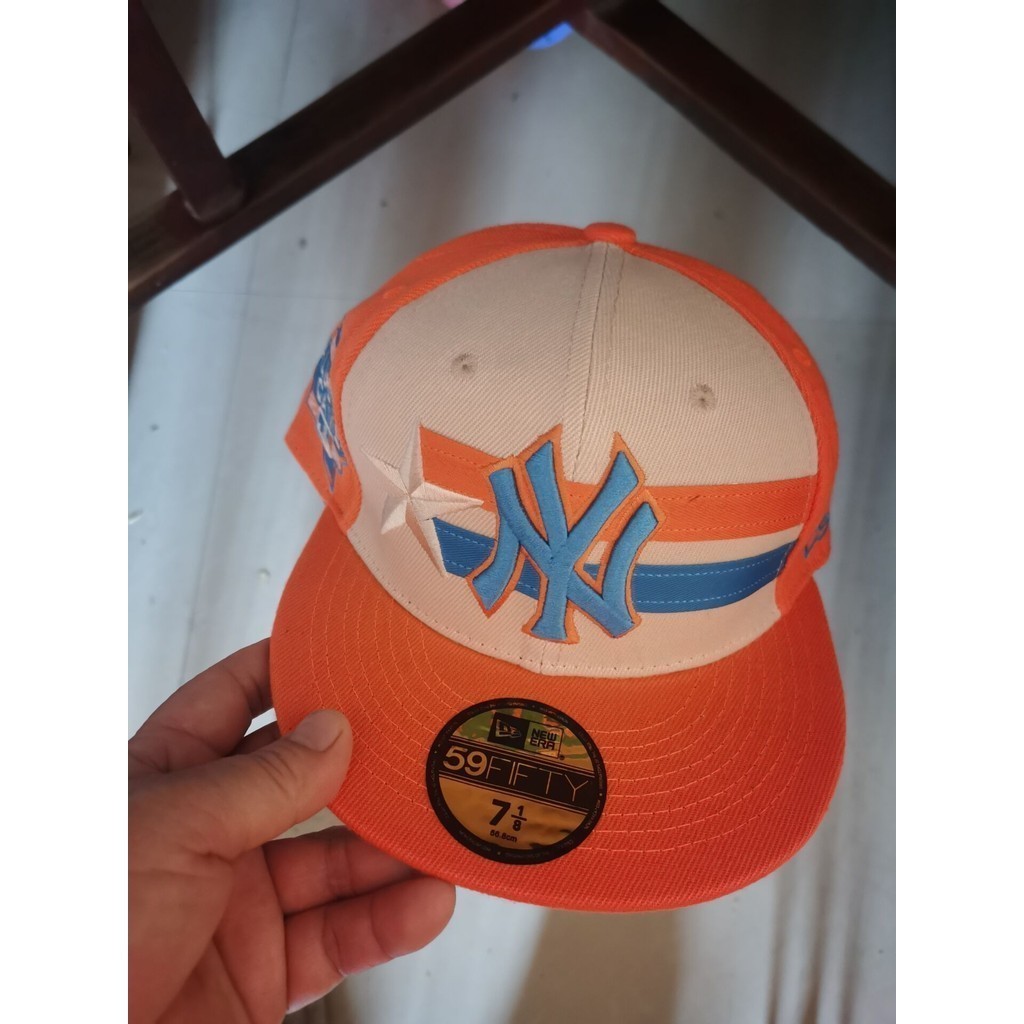 MLB 2024 All-Star Game New York Yankees หมวกบังแดดแบบปรับได้ 59FIFTY Enclosed
