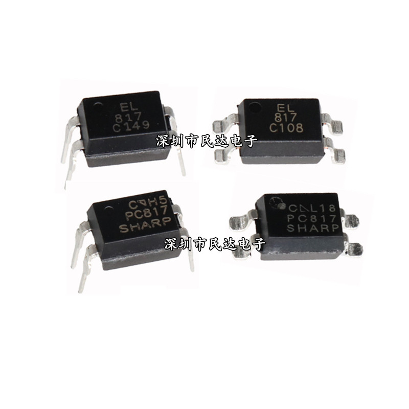 EL817C PC817C FL817C 817C Optocoupler Patch SOP-4 In-Line DIP-4 Optocoupler