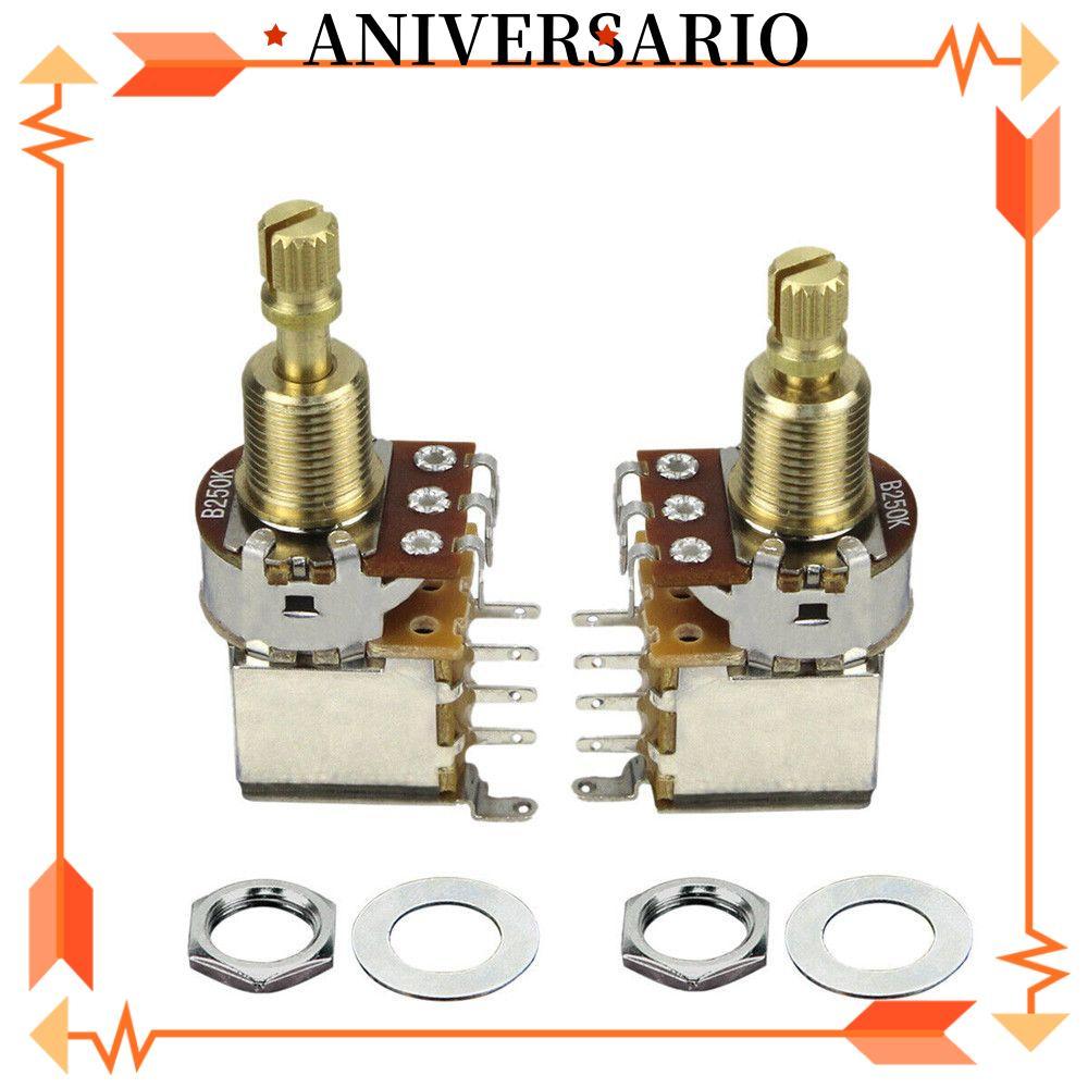 ANIVERSARIO Guitar Potentiometer Copper Guitar Accessories DPDT Pull Switch