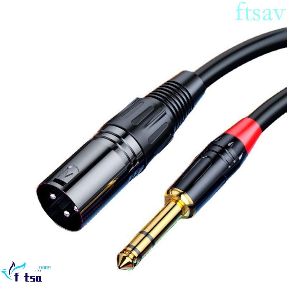 SWIFTSAVER XLR Cable Aux Line, Mame To Male/Female Audio To XLR Jack 6.5 Balanced สายไมโครโฟน, ความเ