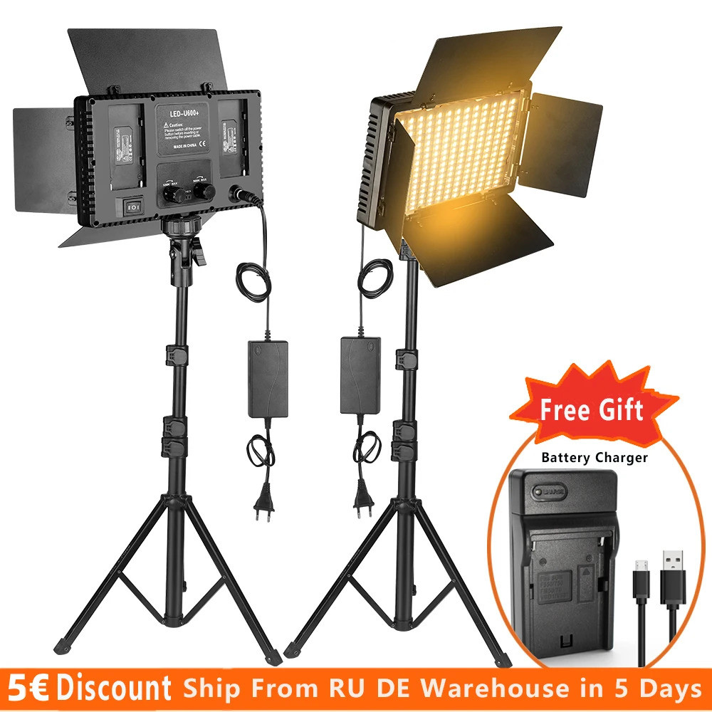 Nagnahz U800 Led Photo Studio Light สําหรับ Tiktok Youbute เกม Live Video Lighting แบบพกพาบันทึกวิดี