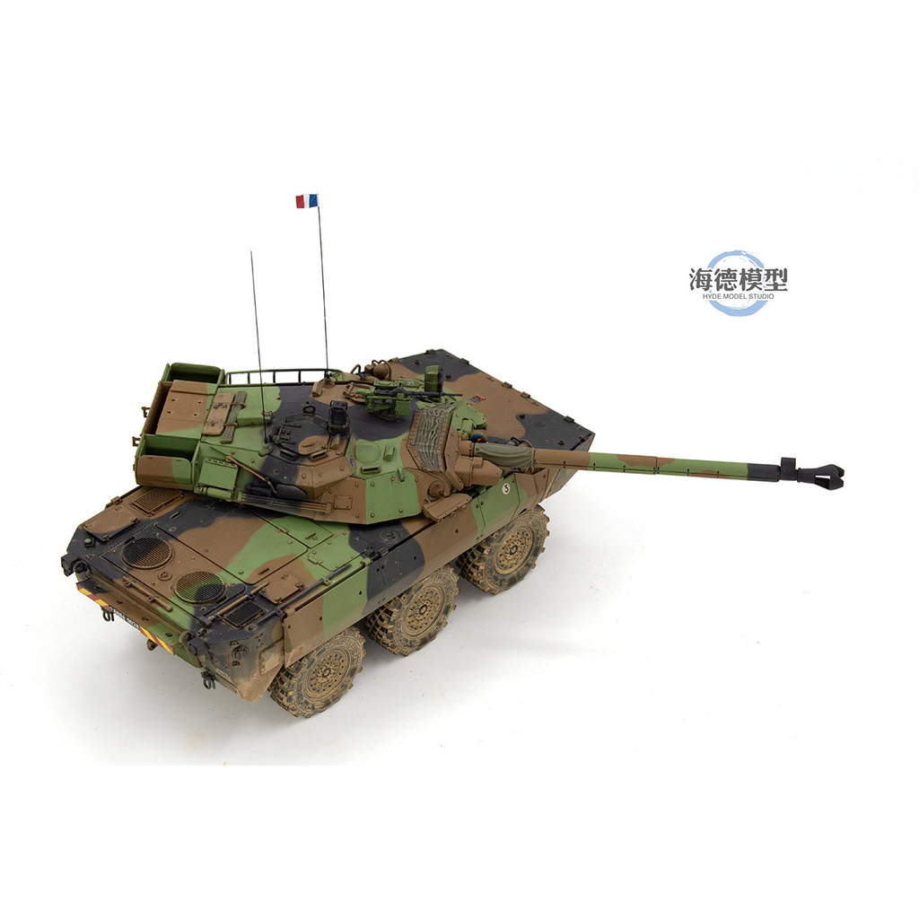French AMX-10RCR Wheel Chariot (TIGER 4602) 1/35 Hyde Model ผลิตภัณฑ์สําเร็จรูป
