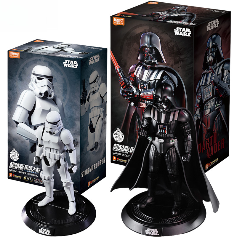 Original Star Wars Darth Vader Dark Trooper Action Figure Joint เคลื่อนย้ายได้ Star Wars ชุดโต๊ะเครื