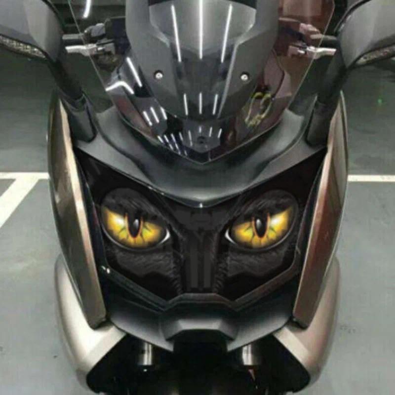 สําหรับ BMW C650GT (K19) 2012-2017 อุปกรณ์เสริมรถจักรยานยนต์ด้านหน้า Fairing ไฟหน้าสติกเกอร์ Guard ส