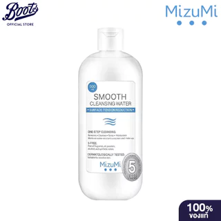 MizuMi Smooth Cleansing Water 500ml มิซึมิ สมูท คลีนซิ่ง วอเตอร์ 500 มล.
