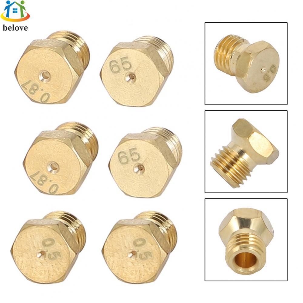 ชุดหัวฉีดเตาแก๊ส M6 X 0.75 ด้ายยี่ห้อหัวฉีดใหม่สําหรับ Butane G31