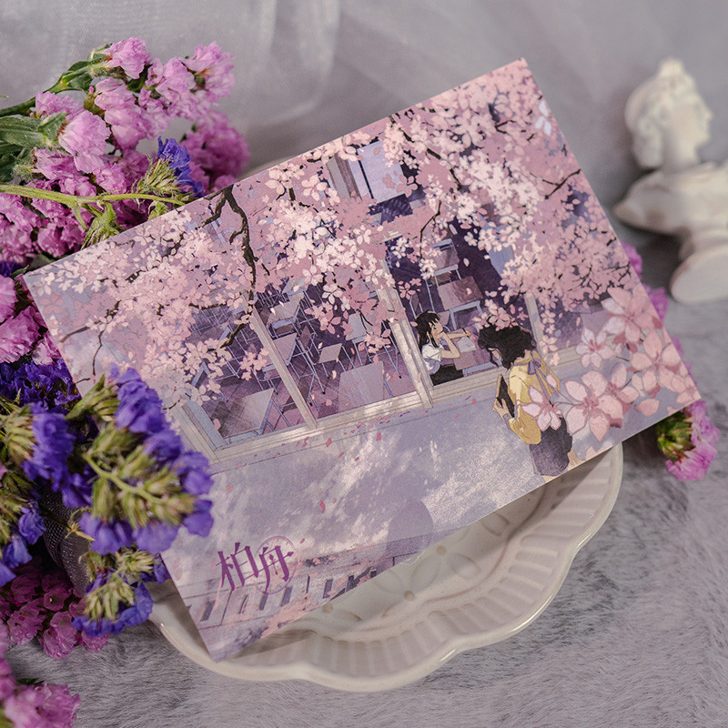 ของแท้พร้อมสต็อก Cypress Boat Ruohua Ci Tree Cypress Boat Sang Yu Double Woman Youth Romance Novel P