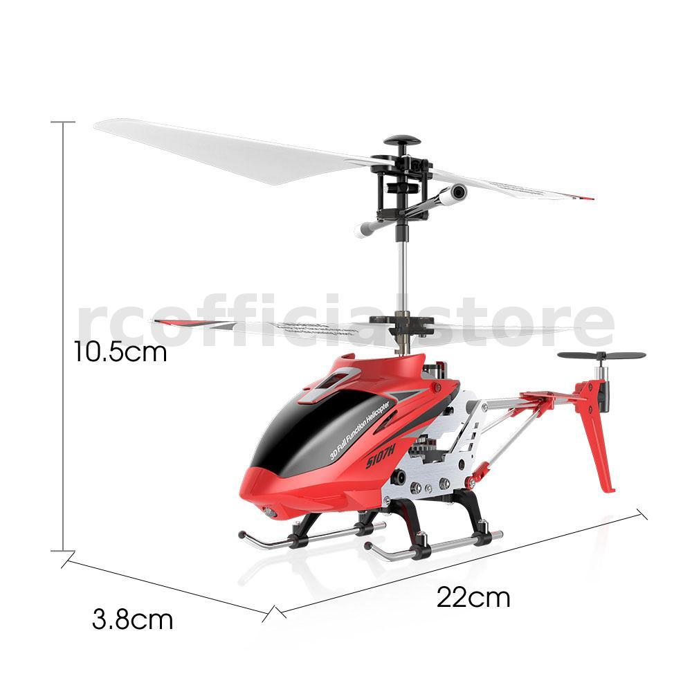 SYMA S107H 2.4G 3.5CH ระดับความสูงอัตโนมัติถือเฮลิคอปเตอร์ RC พร้อม Gyro RTF ราคา ถูกที่สุด ดีลบีเคเค แกลเลอรีภาพที่ 6