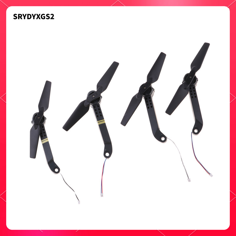 [Srydyxgs2] 4 ชิ้นอะไหล่สากลเกียร์ใบพัด E58 ใบพัดใบมีด Landing Gear สําหรับ E58 Quadcopter