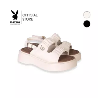 PLAYBOY รุ่น Cushy Platform Sandals รหัส ST-HS254C141 สายคาดสองเส้นบุนวม มี 2 สี