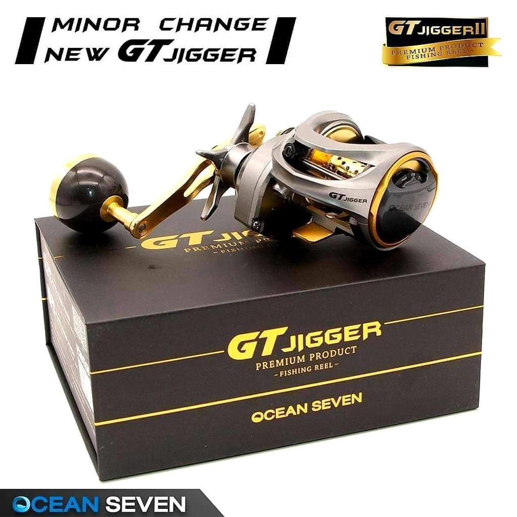 【ส่วนลด】รอกเบทหยดน้ำจิ๊กกิ้ง OCEAN SEVEN รุ่น GT JIGGER  รอก