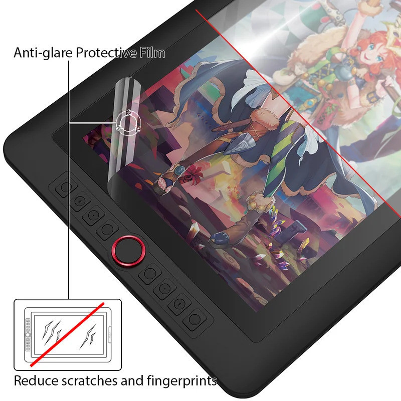 ฟิล์มป้องกันสําหรับแท็บเล็ตการวาดภาพกราฟิก XPPen Artist 12 pro/Artist 15.6 Pro แท็บเล็ตฟิล์ม