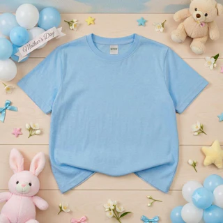 เสื้อยืด เด็กชาย เด็กหญิง แขนสั้น ลายวันแม่ ผ้าคอตตอน