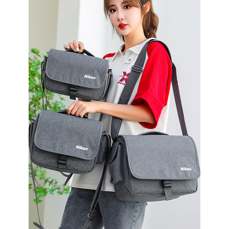 เหมาะสําหรับกระเป๋ากล้องไหล่ Nikon SLR d7500d3200d5600d90z5z50z30 กระเป๋ากล้องไมโครเดี่ยว