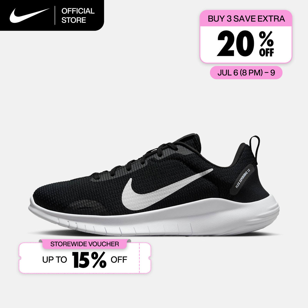 Nike Women's Flex Experience Run 12 Road Running Shoes - Black [DV0746-004]