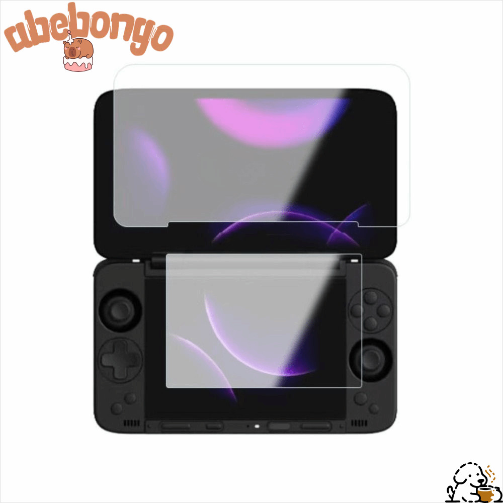 ABEBONGOTFกระจกนิรภัย,HD 9Hป้องกันหน้าจอ,คุณภาพสูงFlip Dual Screen Anti Scratchแบบเต็มหน้าจอป้องกันฟ