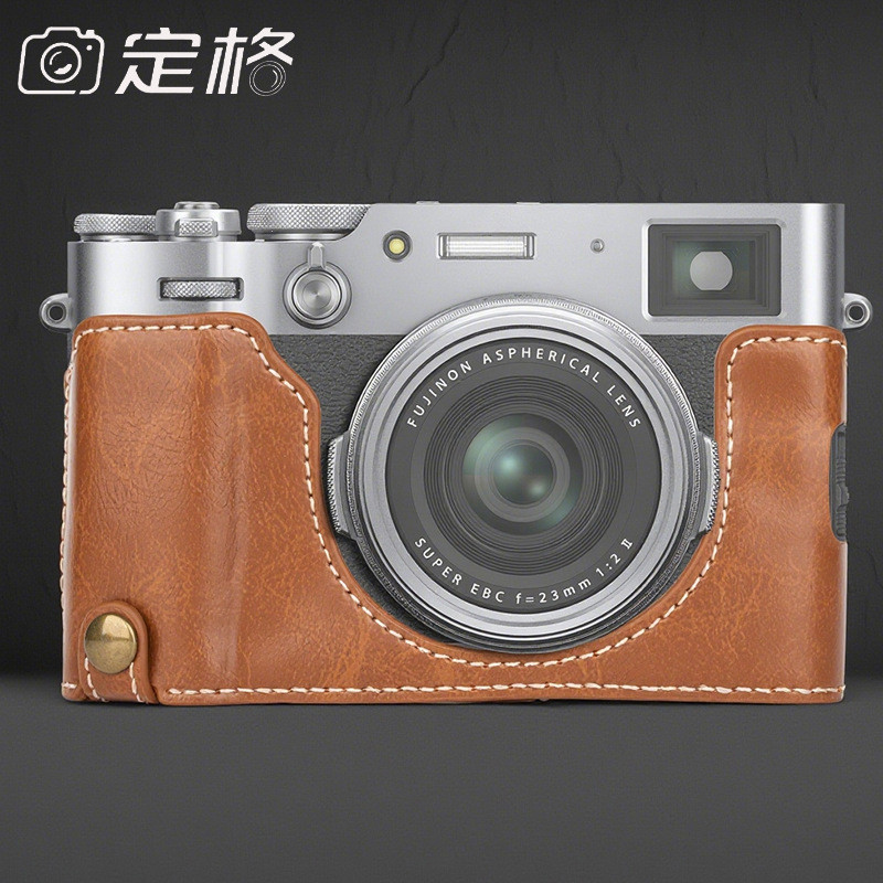 เหมาะสําหรับเคสป้องกันกล้อง Fuji X100VI x100vi ฐานกระเป๋ากล้องรูเปิดซองหนังจัดส่งที่รวดเร็ว