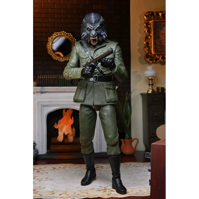 Authentic NECA American Werewolf Nightmare Wolf Soldier 7'' Classic Horror Figure