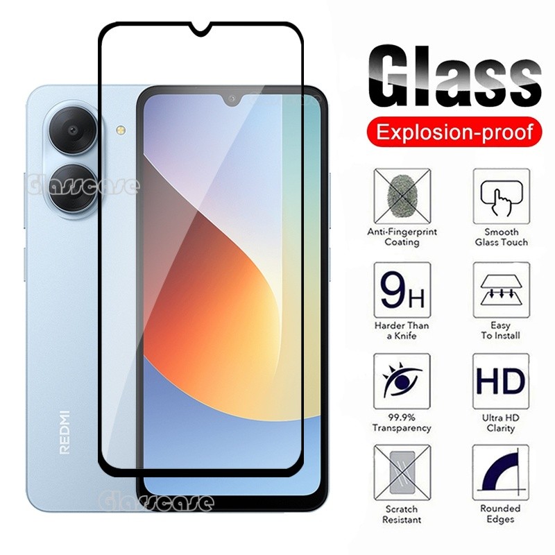 Redmi A7 2026 2 ชิ้นป้องกันสําหรับ Redmi A7 A 7 Pro A7Pro RedmiA7 Pro RedmiA7Pro 4G 5G ป้องกันหน้าจอกระจกนิรภัยป้องกันกระจกคลุมทั้งหมดฟิล์มด้านหน้า