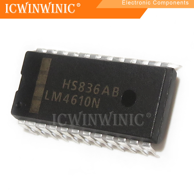 5 ชิ้น LM4610N LM4610 DIP-24 วงจรรวม IC
