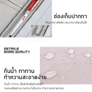 กระเป๋าiPad กระเป๋าแท็บเล็ตและแล็ปท็อป ขนาด 11นิ้ว 13 นิ้ว วัสดุผ้ากันน้ำ ขอบกระเป๋าเสริมกันกระแทก พร้อมส่ง